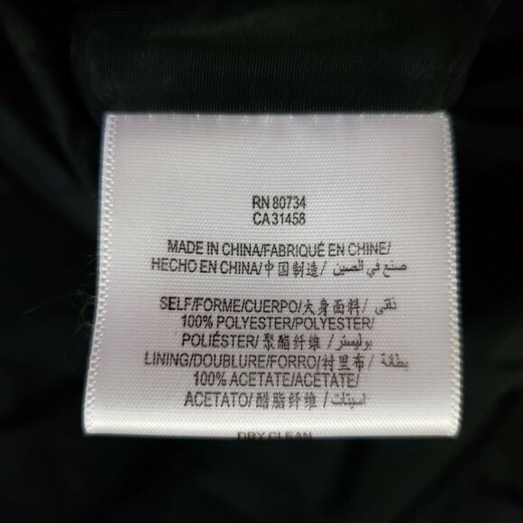 MaxAndCleo Cocktail Party Dress Tracey 10 Black Taffeta Strapless Ruched Pleated - Picture 6 of 11
